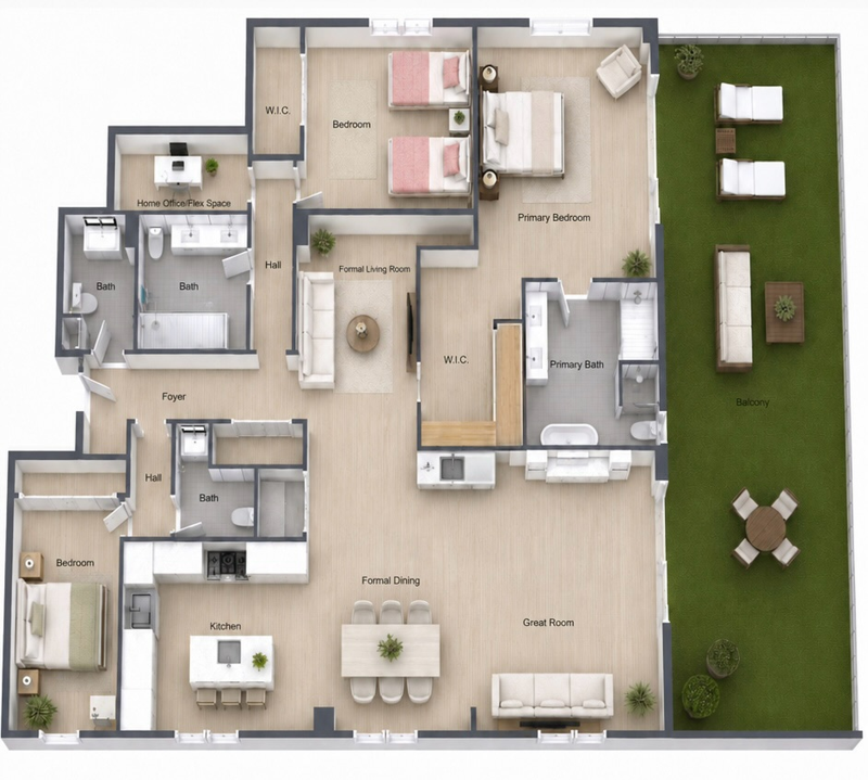 3 bedroom Condominium at 1865 S Ocean Drive #21c, Prince George Arms Condo, Hallandale Beach — photo 4