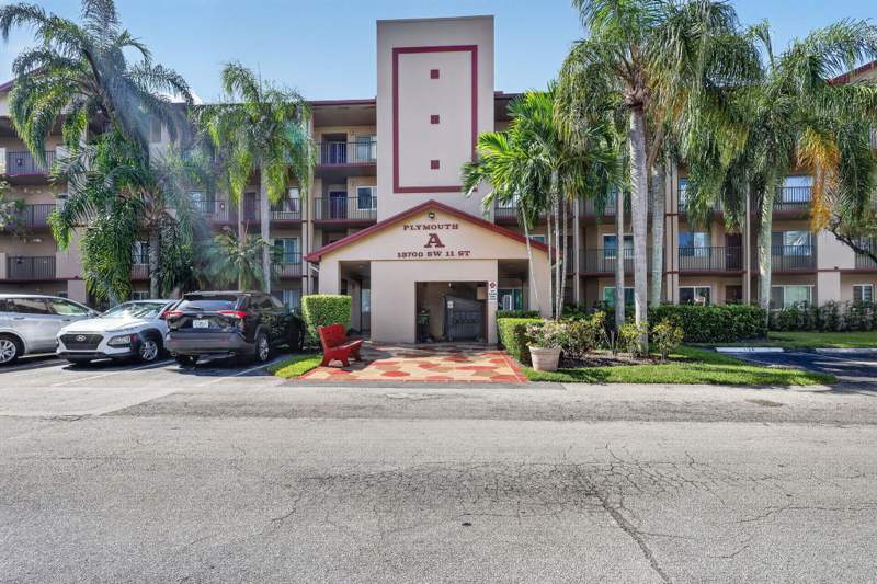 2 bedroom Condominium at 13700 SW 11th Street #203A, PLYMOUTH AT CENTURY VILLAGE, Pembroke Pines — photo 1