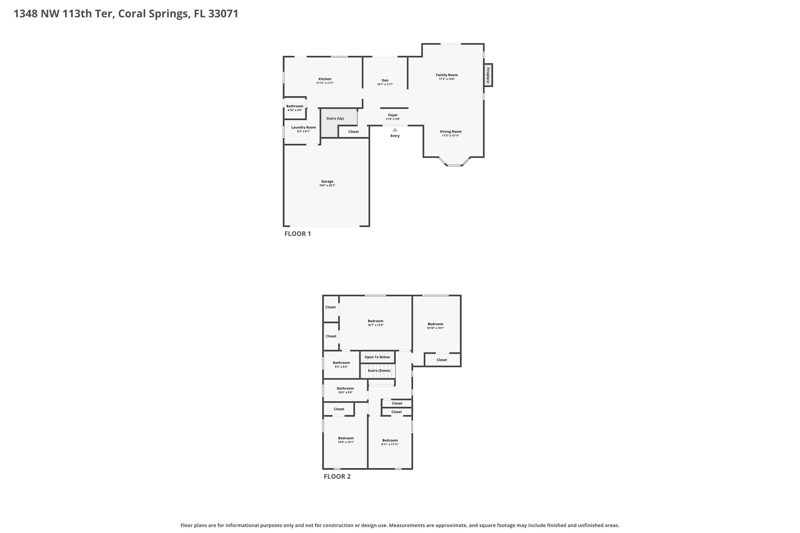4 bedroom Single Family Residence at 1348 NW 113th Terrace, Cypress Run, Coral Springs — photo 2