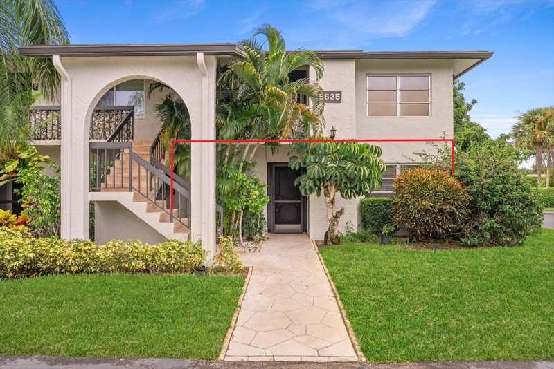 2 bedroom Condominium at 5635 Queen Palm Court #D, Palm Greens At Villa Del Ray Condo II, Delray Beach — photo 1