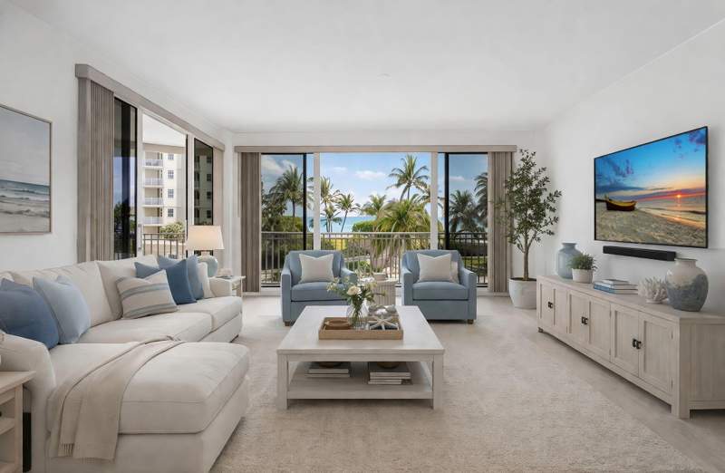 3 bedroom Condominium at 1660 S Highway A1A (Incl. separate deeded guest suite) #222, Jupiter By The Sea, Jupiter — photo 4