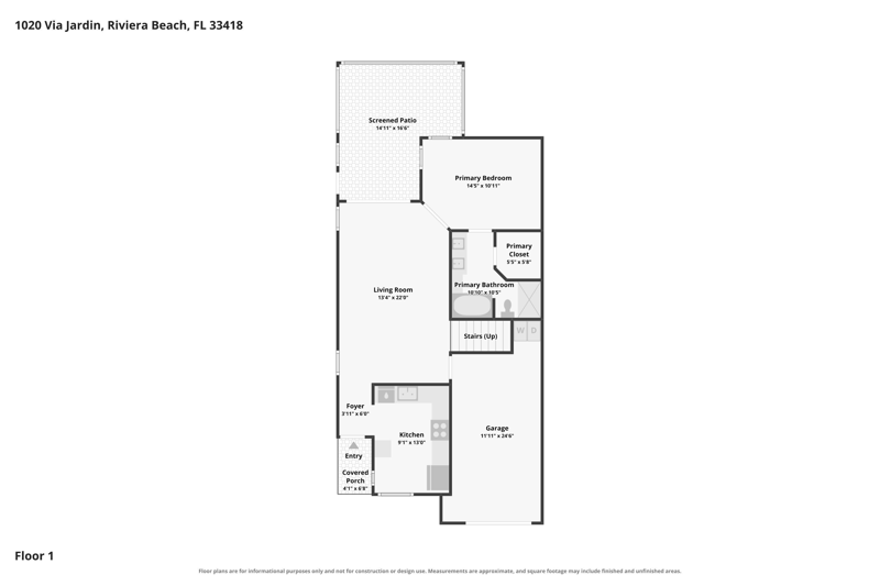 2 bedroom Townhouse at 1020 Via Jardin, Woodbine, Riviera Beach — photo 4