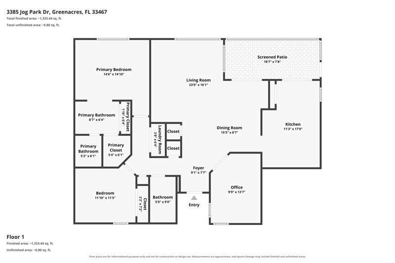 3 bedroom Condominium at 3385 Jog Park Drive, Park Pointe, Greenacres — photo 3