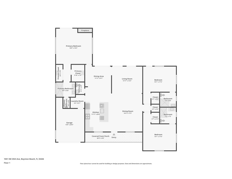3 bedroom Single Family Residence at 1051 SW 25th Avenue, Golfview Harbour 1st Sec, Boynton Beach — photo 2