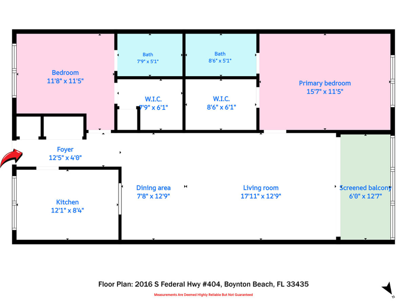 2 bedroom Condominium at 2016 S Federal Highway #404, Seagate Of Gulfstream Condo, Boynton Beach — photo 3