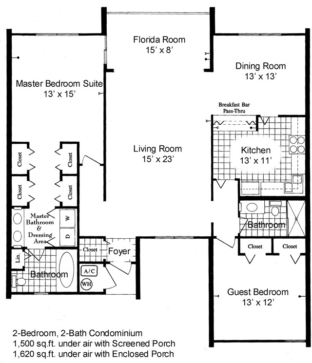 2 bedroom Condominium at 13238 Harbour Ridge Boulevard #3A, Harbour Ridge Y&Cc/Mile Lake Village, Palm City — photo 2