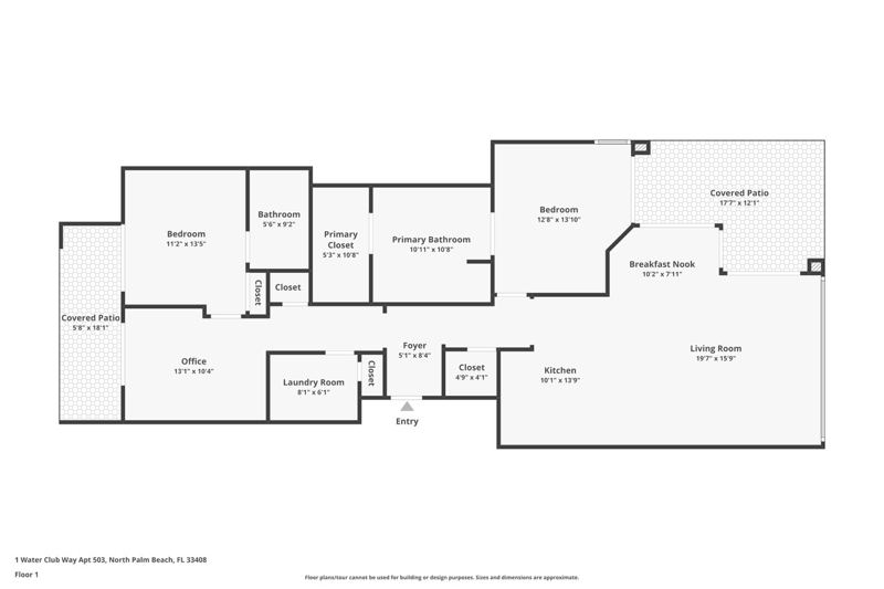 2 bedroom Condominium at 1 Water Club Way #503, Water Club North Palm Beach Condo, North Palm Beach — photo 3