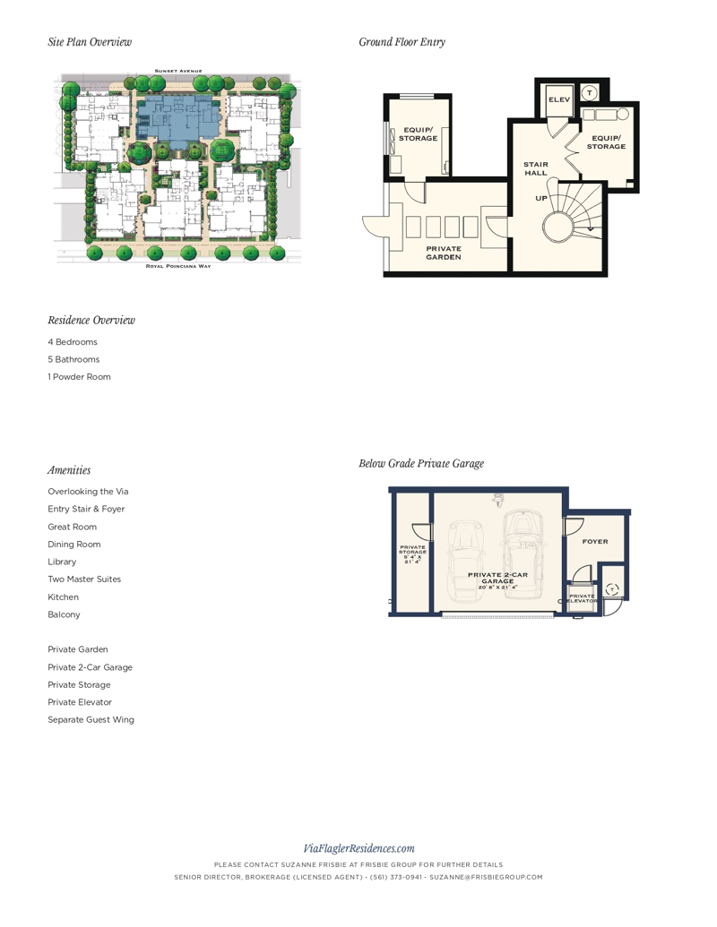 4 bedroom Condominium at 5 Via Flagler, Via Flagler Condo, Palm Beach — photo 4