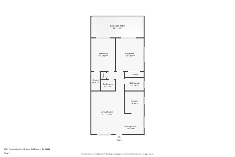 2 bedroom Condominium at 3121 Cambridge F #3121, Cambridge F Condo, Deerfield Beach — photo 2