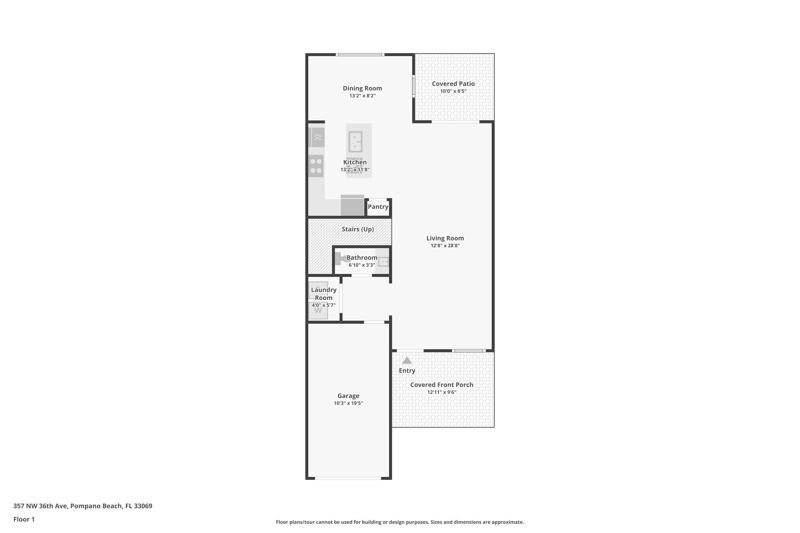 3 bedroom Single Family Residence at 357 NW 36th Avenue, Residences At Palm Aire, Pompano Beach — photo 2