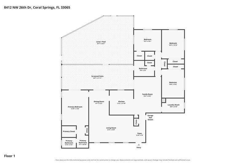 4 bedroom Single Family Residence at 8412 NW 26TH Drive, FOREST HILLS SOUTH, Coral Springs — photo 3