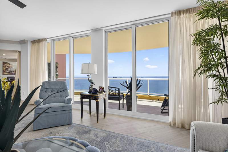 4 bedroom Condominium at 2110 N Ocean Boulevard #19A/D, PALMS TOWER TWO CONDO, Fort Lauderdale — photo 4