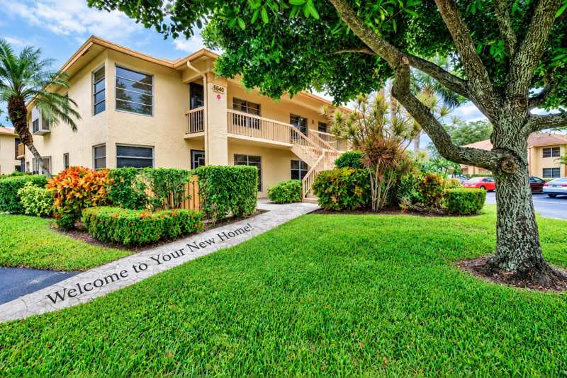 2 bedroom Condominium at 5840 Sugar Palm Court #A, Palm Greens At Villa Del Ray Condo, Delray Beach — photo 1