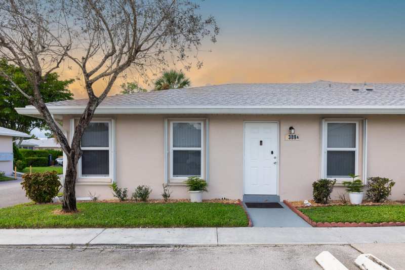 2 bedroom Condominium at 389 Bennington Lane #A, Covered Bridge Condo, Lake Worth — photo 1