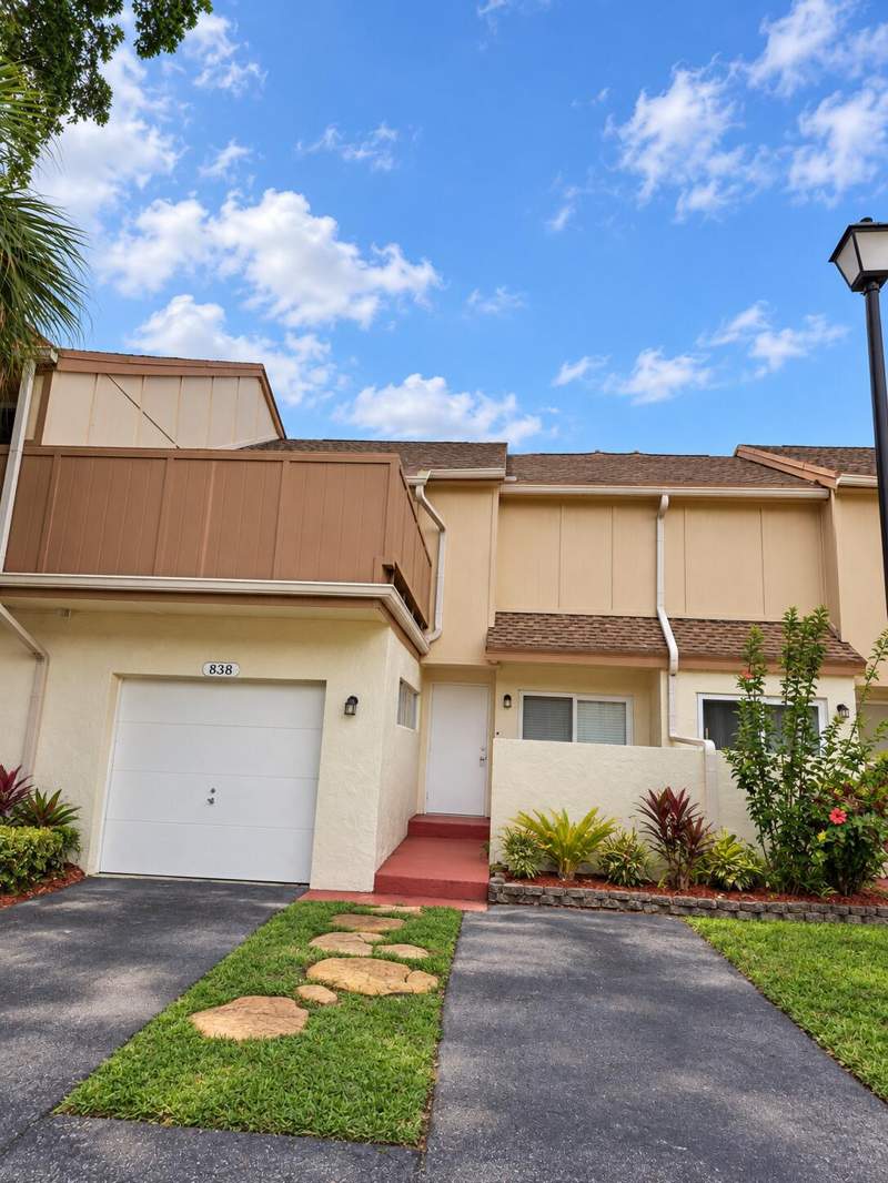 3 bedroom Townhouse at 838 NW 82ND Avenue #2, TOWNHOUSES AT JACARANDA CONDO 16, Plantation — photo 1
