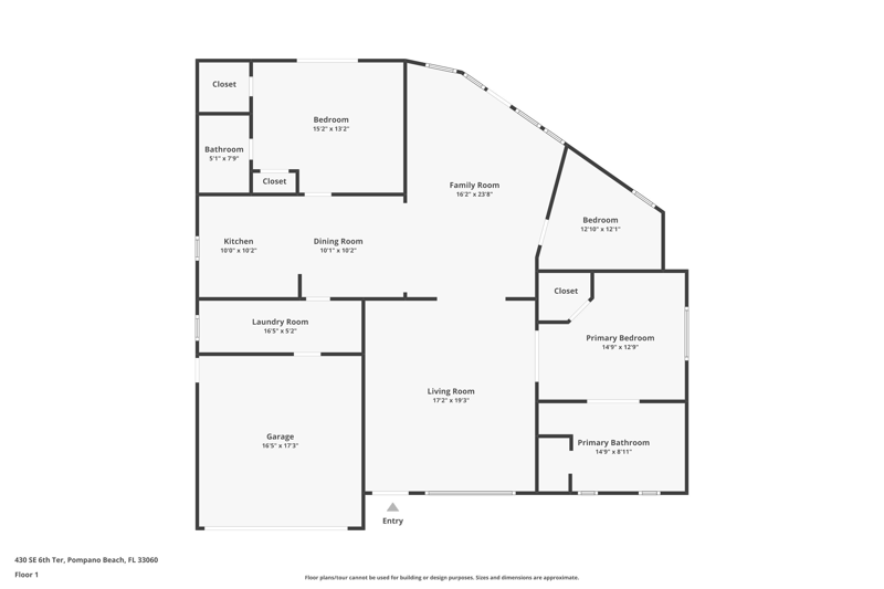 3 bedroom Single Family Residence at 430 SE 6th Terrace, Garden Isles Sec 8, Pompano Beach — photo 3