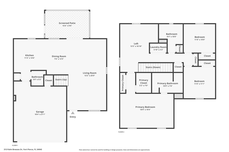 3 bedroom Single Family Residence at 313 Palm Breezes Drive, Morningside Palm Breezes Club Phase 2A, Fort Pierce — photo 2