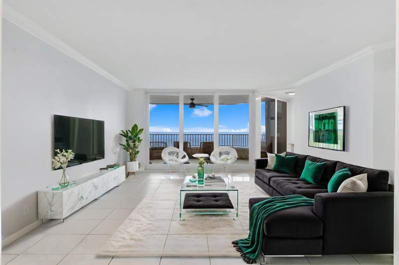 2 bedroom Condominium at 1340 S Ocean Boulevard #1106, Claridge Condo, Pompano Beach — photo 3