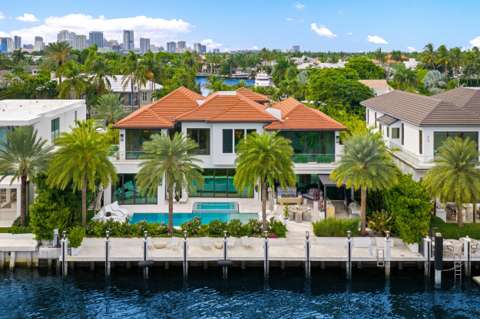 70 Isla Bahia Drive, pool for sale in Fort Lauderdale