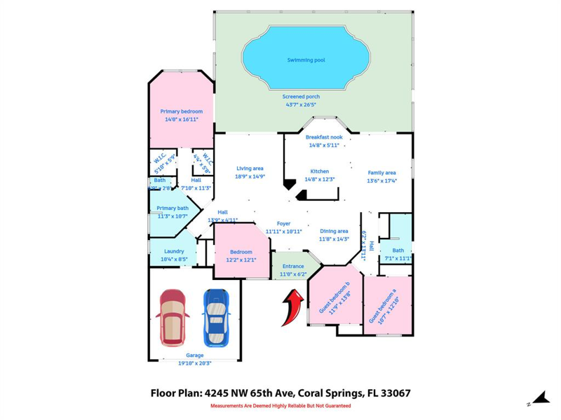 3 bedroom Single Family Residence at 4166 NW 66th Terrace, Turtle Run, Coral Springs — photo 3