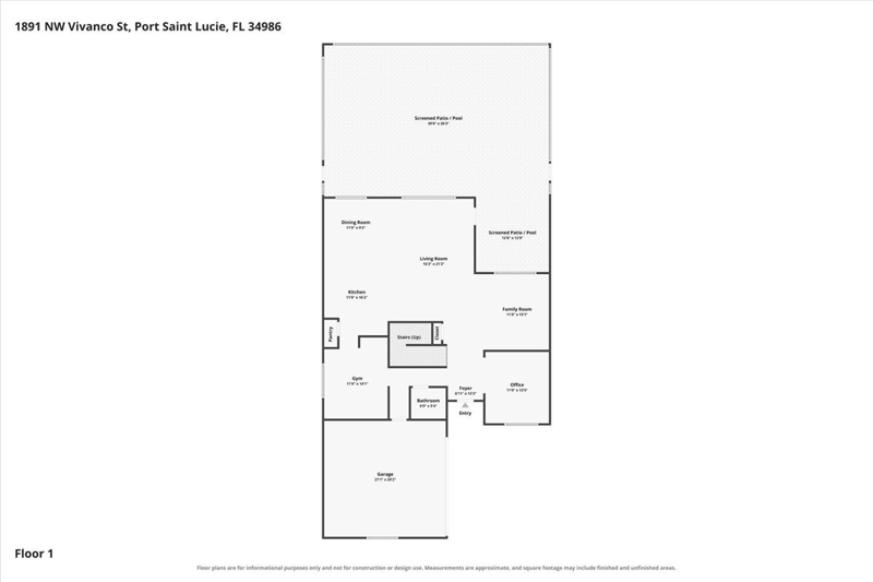 3 bedroom Single Family Residence at 1891 NW Vivanco Street, Vizcaya Falls Plat 1, Port St. Lucie — photo 4