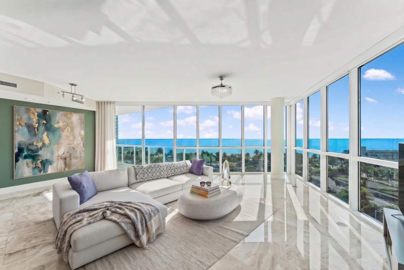 2 bedroom Condominium at 1 N Ocean Boulevard #806, Plaza At Oceanside (The) Condo, Pompano Beach — photo 2