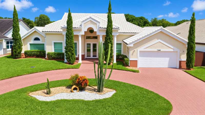 4 bedroom Single Family Residence at 7360 NW 83rd Avenue, Woodmont Tract 70, Tamarac — photo 1