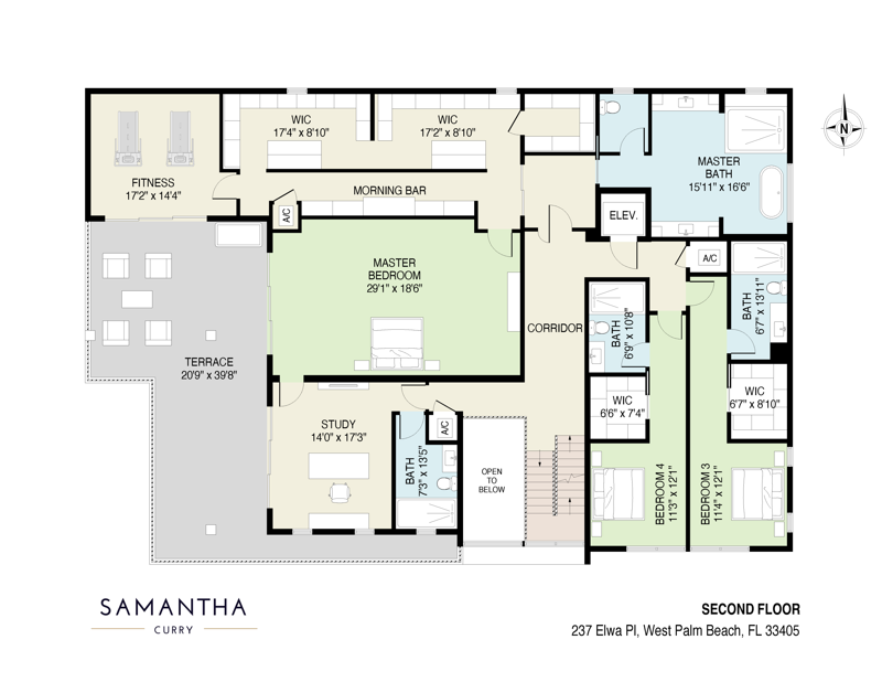 6 bedroom Single Family Residence at 237 Elwa Place, Elwa Place, West Palm Beach — photo 4
