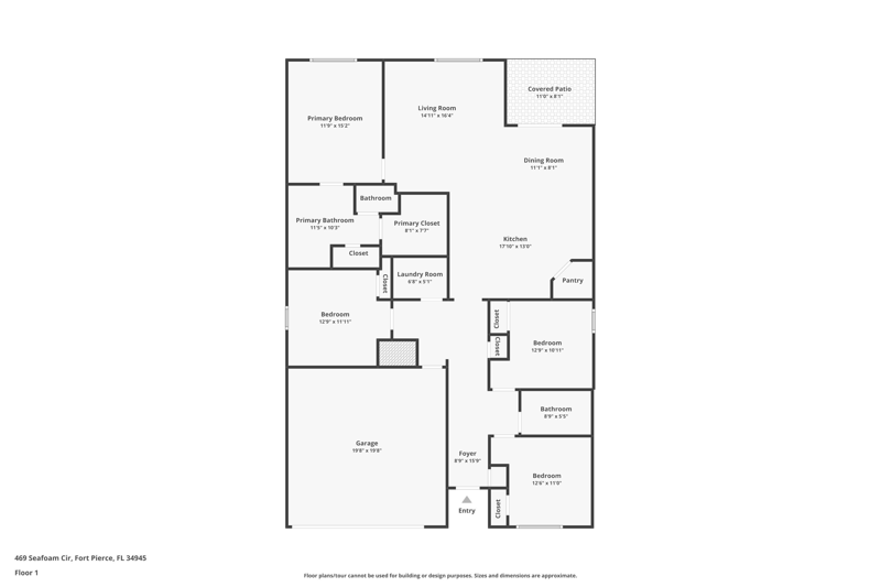 4 bedroom Single Family Residence at 469 Seafoam Circle, Morningside Palm Breezes Club 2B, Fort Pierce — photo 3