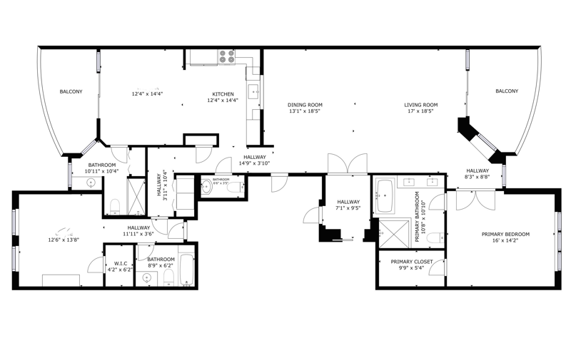 3 bedroom Condominium at 2110 N Ocean Boulevard #9D, Palms Tower Two Condo, Fort Lauderdale — photo 3