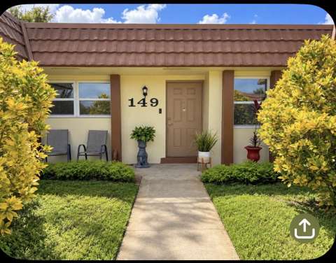 5780 W Fernley Drive #149, starter home for sale in West Palm Beach