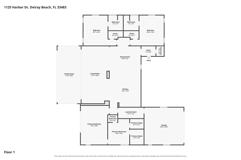 4 bedroom Single Family Residence at 1125 Harbor Drive, Delray Isle, Delray Beach — photo 2