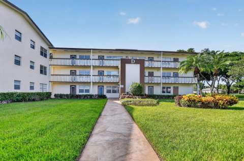 150 Mansfield D, starter home for sale in Boca Raton