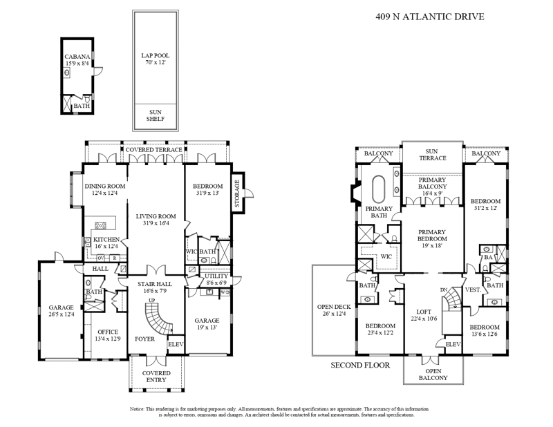 6 bedroom Single Family Residence at 409 N Atlantic Drive, Hypoluxo Island Add 2, Lantana — photo 2