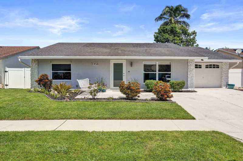 3 bedroom Single Family Residence at 5958 Triphammer Road, Lantana Homes 4, Lake Worth — photo 1