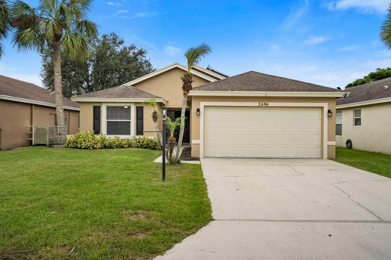 3 bedroom Single Family Residence at 2686 SW Regency Road, St Lucie Falls (Aka River Forest), Stuart — photo 1