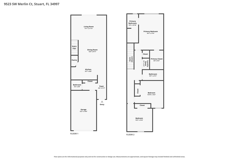 3 bedroom Townhouse at 9523 SW Merlin Court, River Marina, Stuart — photo 2