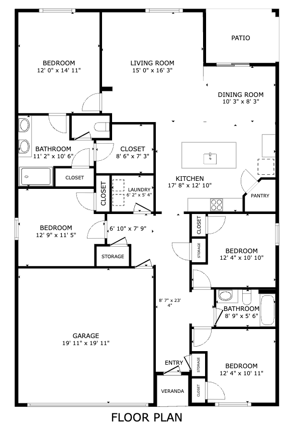4 bedroom Single Family Residence at 469 Seafoam Circle, Morningside Palm Breezes Club 2B, Fort Pierce — photo 3