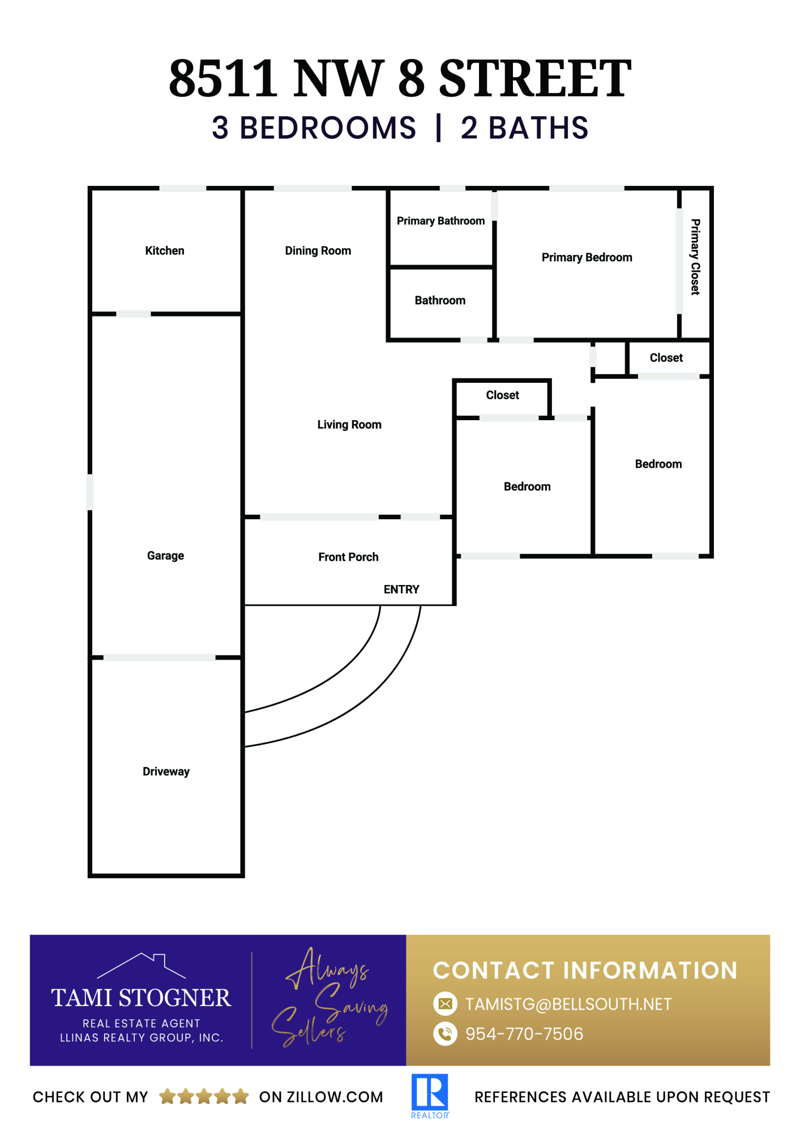 3 bedroom Single Family Residence at 8511 NW 8th Street, Westview Sec One Part Two, Pembroke Pines — photo 3