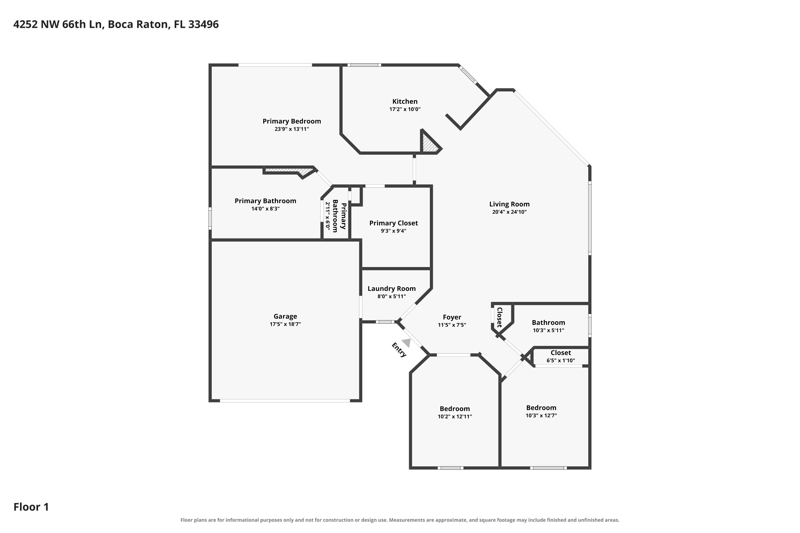 3 bedroom Single Family Residence at 4252 NW 66th Lane, Kensington At Woodfield Country Club, Boca Raton — photo 3