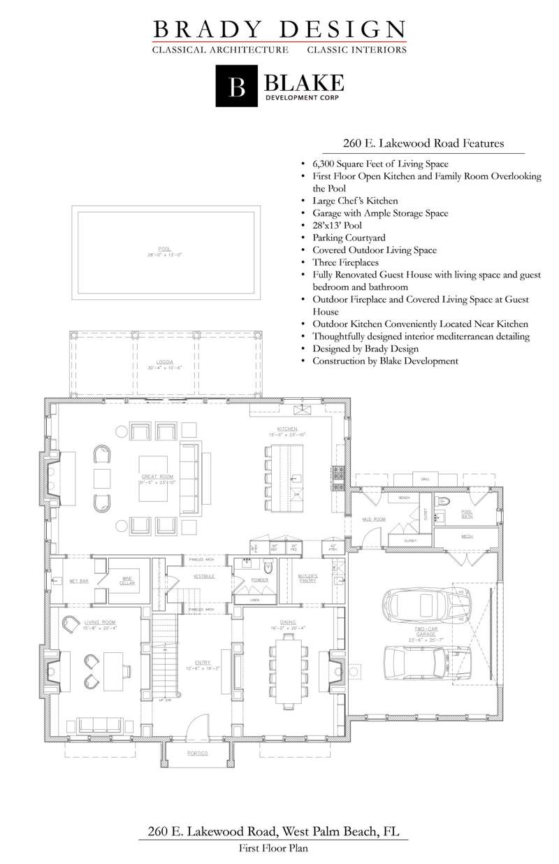 5 bedroom Single Family Residence at 260 E Lakewood Road, Lakewood, West Palm Beach — photo 5