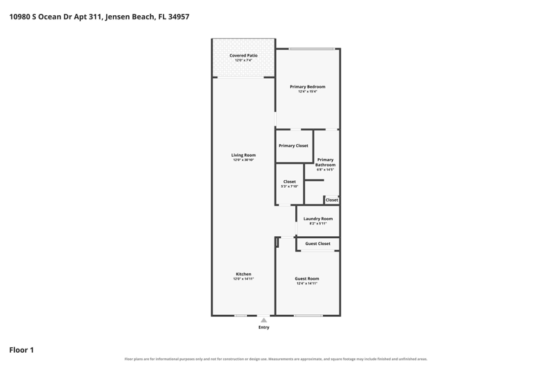 2 bedroom Condominium at 10980 S Ocean Drive #413, Ocean Dunes Condominium, Jensen Beach — photo 2