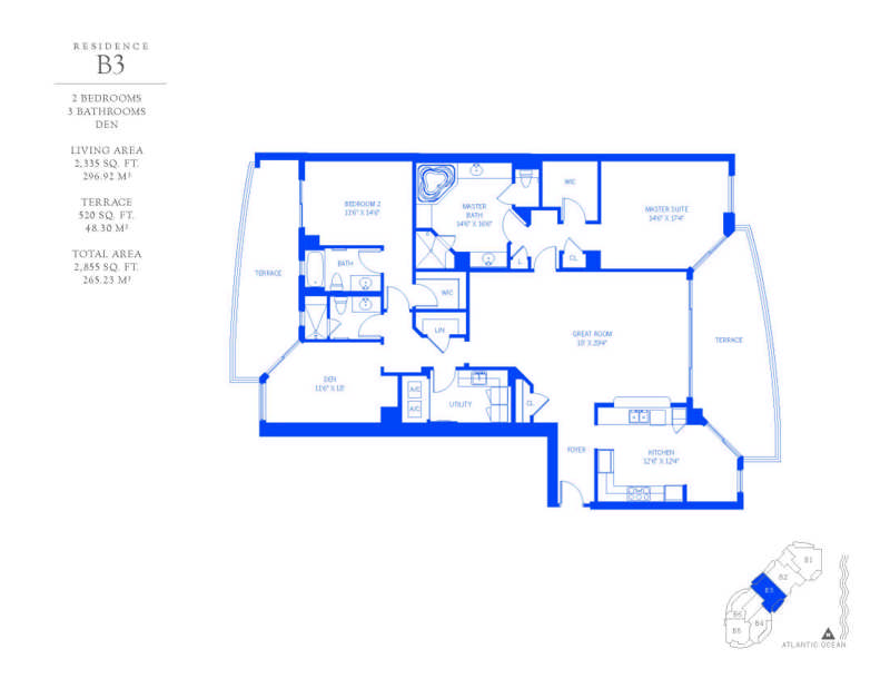 2 bedroom Condominium at 2700 N Ocean Drive #2103b, 2700 North Ocean Condo, Singer Island — photo 1