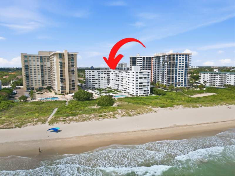 1 bedroom Stock Cooperative at 1850 S Ocean Boulevard #505, Crane Crest Apts Co-Op, Lauderdale-By-The-Sea — photo 3