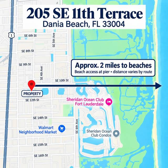 205 SE 11th Terrace, home for sale in Dania Beach