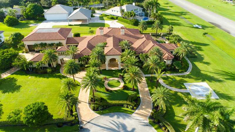 6 bedroom Single Family Residence at 15855 Barnstormer Court, Wellington Aero Club Of The Landings At Wellington, Wellington — photo 1