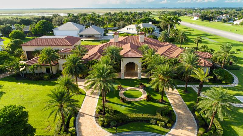 6 bedroom Single Family Residence at 15855 Barnstormer Court, Wellington Aero Club Of The Landings At Wellington, Wellington — photo 2