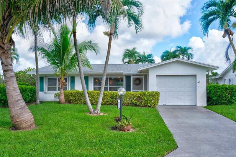 2 bedroom Single Family Residence at 14315 Amapola Drive, Delray Villas 1, Delray Beach — photo 1