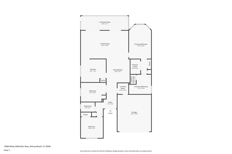 3 bedroom Single Family Residence at 13063 Misty Gilbralter Way, Valencia Falls, Delray Beach — photo 2