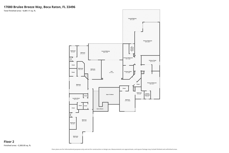 6 bedroom Single Family Residence at 17080 Brulee Breeze Way, Boca Bridges, Boca Raton — photo 2